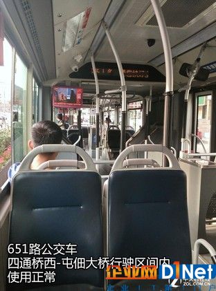 除328路之外，像323路、651路公交車使用WiFi一切正常